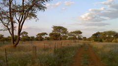 Namibian farmland by Sigismund von Dobschütz, CC BY-SA 3.0,