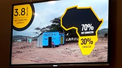 Think the world's connected? Think again. A slide from BRCK's AfricaCom 2020 session.