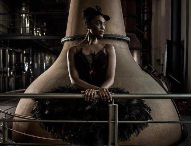 Watch Kitty Phetla twirl around the James Sedgwick Distillery