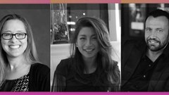 Pentawards Live speakers: Denise Siebert, vice president, design of the Global Kellogg Company, design and visual identity leader at Diageo; Ann Chen and Mauro Porcini, PepsiCo, chief design officer.