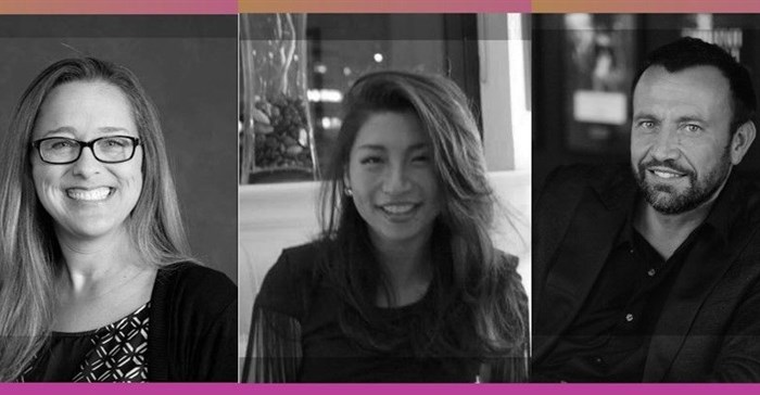Pentawards Live speakers: Denise Siebert, vice president, design of the Global Kellogg Company, design and visual identity leader at Diageo; Ann Chen and Mauro Porcini, PepsiCo, chief design officer.