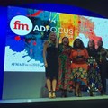 Collective ID, small agency of the year at the FM AdFocus Awards 2018. Image © Lynne Joffe .