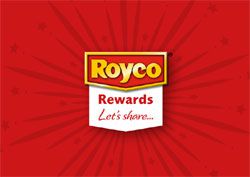 Introducing the first-ever single-brand rewards programme in South Africa - Royco Rewards