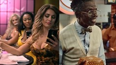 Screen grabs from this week's Orchids-winning ads.