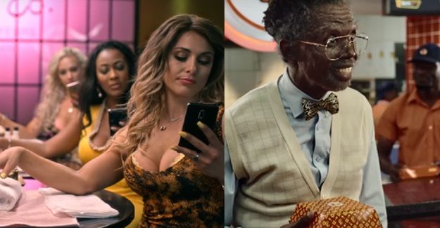 Screen grabs from this week's Orchids-winning ads.