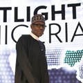 Nigeria’s President Muhammadu Buhari at the US-Africa Business Forum in New York in 2016. EPA/Drew Angerer