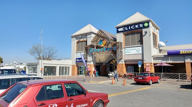 Norkem Corner shopping centre before