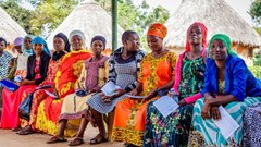Pregnant women waiting to see a doctor at a hospital in Uganda. Shutterstock
