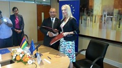 The European Union and the Republic of Mauritius step up their partnership in climate change. (Source: Delegation of the European Union to the Republic of Mauritius and the Republic of Seychelles)