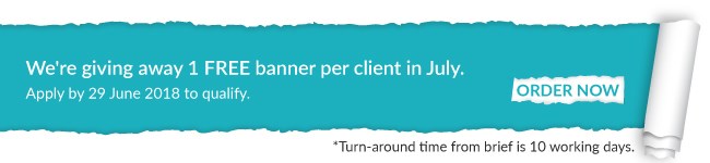 7 Essential email banners to boost your business