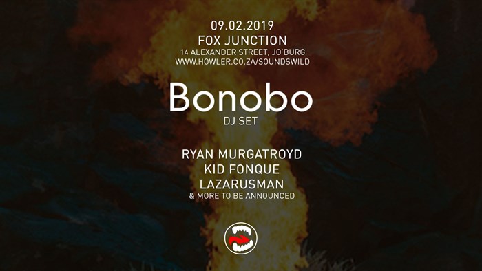 Ryan Murgatroyd, Kid Fonque, TheLazarusman to join DJ Bonobo at Sounds Wild