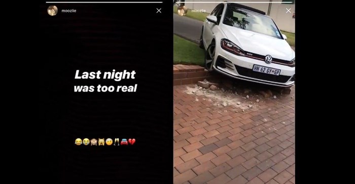 Screengrab from on Nomuzi Mabena's Twitter account.