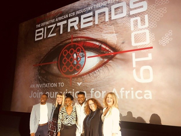 Dali Tembo, Bronwyn Williams, Sibongile Vilakazi, Lesley Adams, Louise Marsland and Carmen Murray.