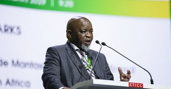 Gwede Mantashe, minister of mineral resources. Photo: Mining Indaba