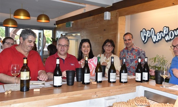 From left to right: George Kassianos, Markus del Monego, Saiko Tamura-Soga, Michele Chantome, Rakhshan Zhouleh abd Olivier Poussier.