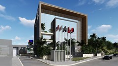 Rendering of the Four Points by Sheraton Monrovia