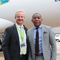 Mike Brown, Nedbank CEO and Vuyani Jarana, CEO: SAA