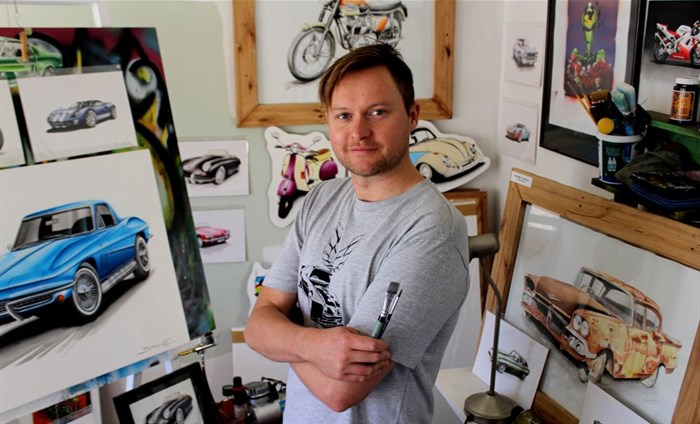Q&A with Steve Erwin - where art and cars meet
