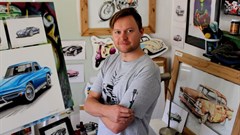 Q&A with Steve Erwin - where art and cars meet