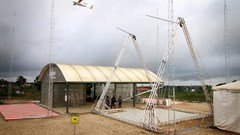 Zipline drone distribution centre, Rwanda.
