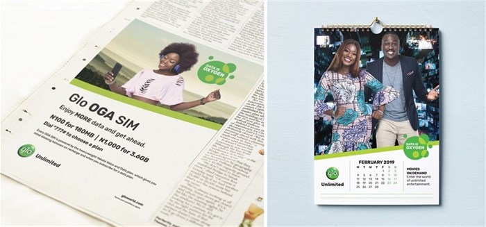 HKLM delivers fresh new branding for Nigeria's telecoms giant, Glo