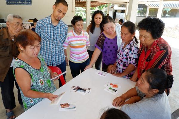 Educational workshop in Thailand. Marco J Haenssgen