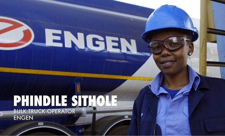 Engen celebrates women truck drivers