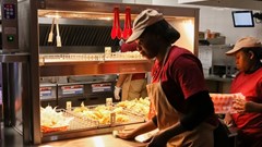 Poorer South Africans are bombarded with fast food. Shutterstock