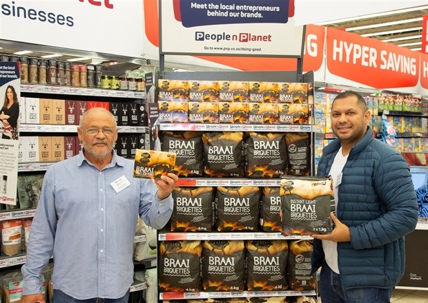 Patrick and Emile Langeveldt from Greenworld Chemical Services and Supplies.