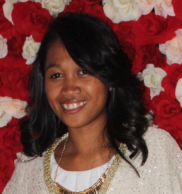 Journalist, Andriatsitonta Mamy Ny Aina Lynda, from Madagascar.