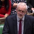 Britain’s opposition Labour Party leader Jeremy Corbyn in Parliament on March 14, 2019. Corbyn called for the Brexit referendum in 2016 – expecting it to fail. Reuters TV via REUTERS