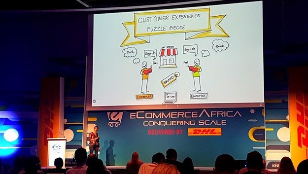Chantel Botha of BrandLove in action at eCommerce Africa 2019.