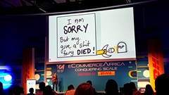 Chantel Botha of BrandLove in action at eCommerce Africa 2019.