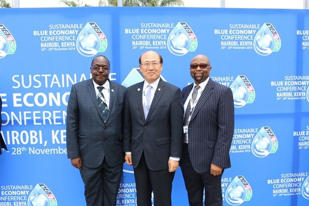 IMO at the Sustainable Blue Economy Conference 2018, Kenya. Image: