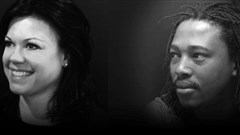 Top: Sabine Heckman (creative director, FCB Africa) and Molefi Thulo (creative director at Ogilvy). Bottom: Meja Shoba (director at Ola! Films), Lourens van Rensburg (director at 7 Films) and Darrin Hofmeyr (CG supervisor at BlackGinger).