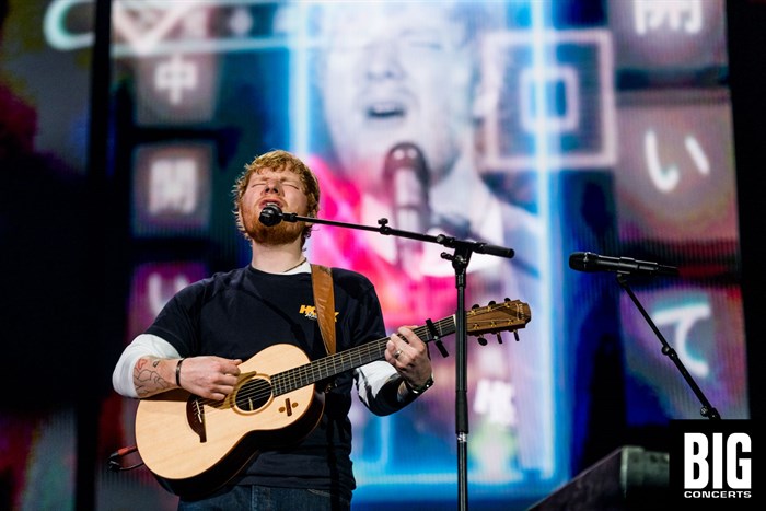 Ed Sheeran stuns at Cape Town Stadium