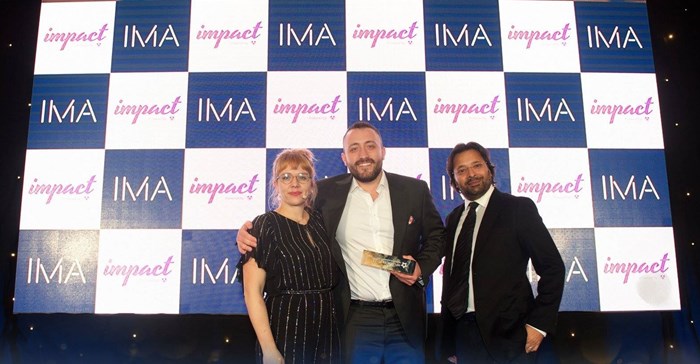 Viral Nation team at the Influencer Marketing Awards. © .