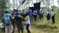 The Country Queen TV series set.