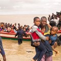 Mozambique rescue mission after devastating Cyclone Idai, March 2019.