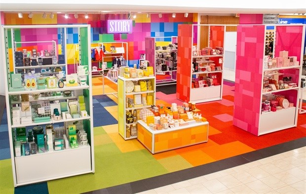 Macy's new creative in-store retail concept, Story