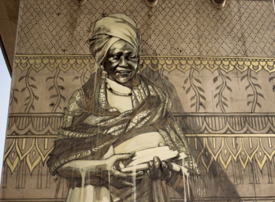 Image via  - Mural by Faith47