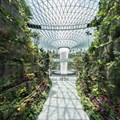 World's tallest indoor waterfall completed at Jewel Changi Airport