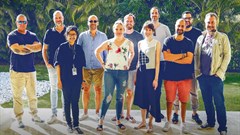 The only pic of Khoury at this year's One Show judging in the Dominican Republic, with other members of his jury.