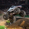 Monster Jam delivers with flips, jumps, doughnuts, dust and methanol