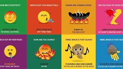 Mauritian humour used in iconography to celebrate independence day