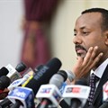 Prime Minister Abiy Ahmed speaks during a press conference in Addis Ababa, in August 2018. Since Abiy's election, conditions for Ethiopia's journalists have improved, but some challenges remain. Credit: CPJ/AFP/Michael Tewelde.