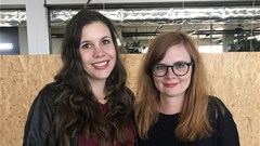 Amri Botha and Carina Coetzee from Ninety9cents (99C) agency. Image supplied.