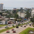 Libreville, Gabon, is seen on January 16, 2017. The country's media regulator recently suspended two newspapers over defamation claims. Credit: CPJ/Reuters/Mike Hutchings.