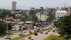 Libreville, Gabon, is seen on January 16, 2017. The country's media regulator recently suspended two newspapers over defamation claims. Credit: CPJ/Reuters/Mike Hutchings.