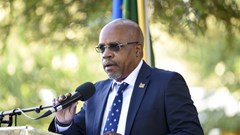 Otto Shikongo, CEO of Debmarine Namibia